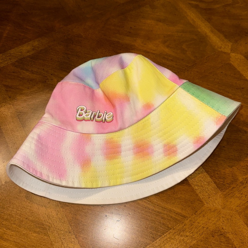 Barbie Pastel Tie-Dye Bucket Hat